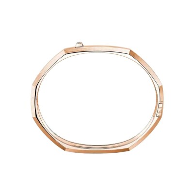 Bracelet Messika Moderniste MM en or rose et diamants