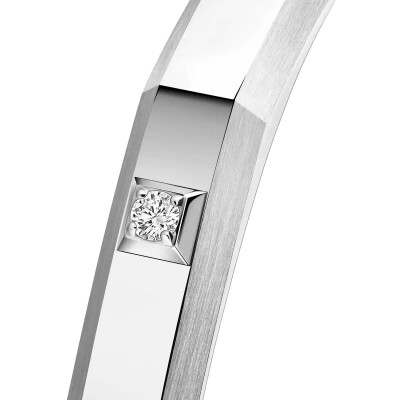 Bracelet Messika Moderniste MM en or blanc et diamants