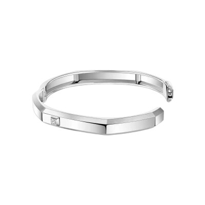 Bracelet Messika Moderniste MM en or blanc et diamants