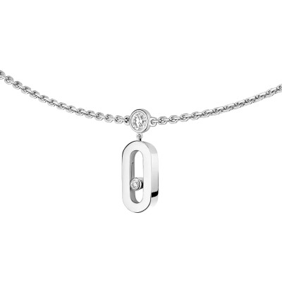 Collier choker Messika Move Uno en or blanc et diamant