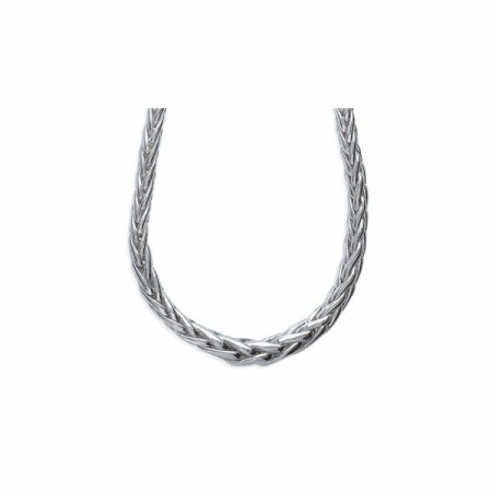 Collier en argent, 45cm