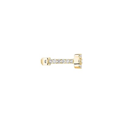 Earcuffs Messika Move Uno pavé en or jaune et diamant