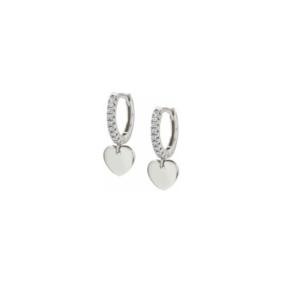 Boucles d'oreilles Nomination Italy Chic & Charm en argent et oxydes de zirconium