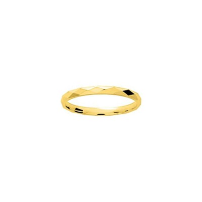 Alliance en or jaune, 2mm