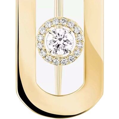 Broche Messika So Move en or jaune et diamant