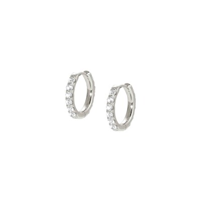 Boucles d'oreilles Nomination Italy Lovelight en argent et oxydes de zirconium