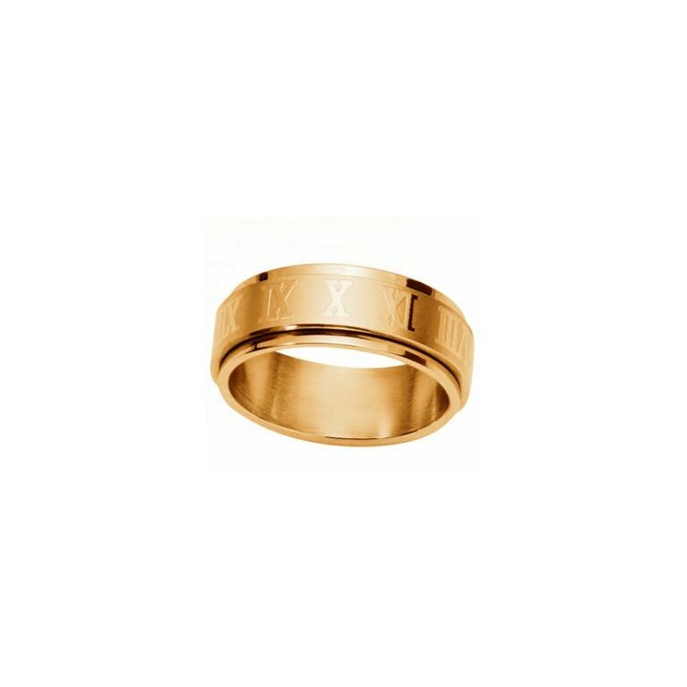 Bague Phebus en acier, taille 60