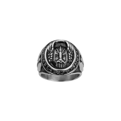 Bague Phebus en acier, taille 60