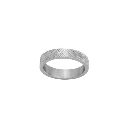 Bague Phebus en acier, taille 66