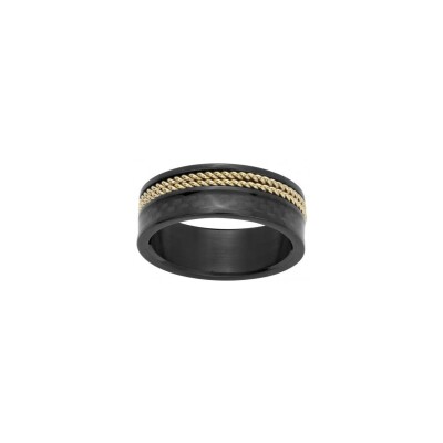 Bague Phebus en acier, taille 60