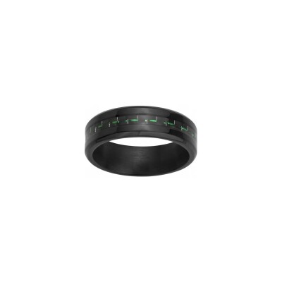 Bague Phebus en acier, taille 58