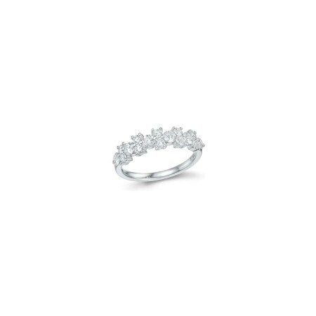 Alliance en or blanc et diamants de 0.50ct