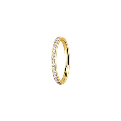 Alliance Jules et Louise en or jaune, largeur 2mm