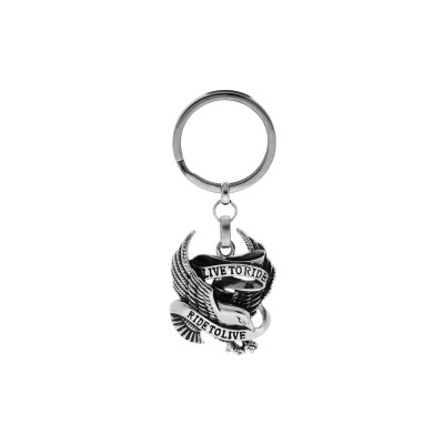 Porte-clefs aigle en acier