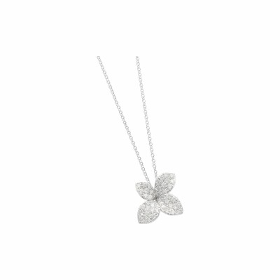 Collier Pasquale Bruni Petit Garden en or blanc et diamants blancs 