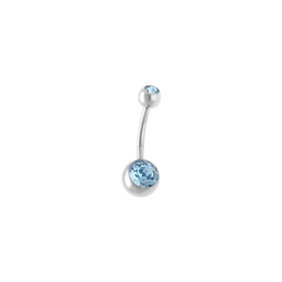 Piercing nombril en acier