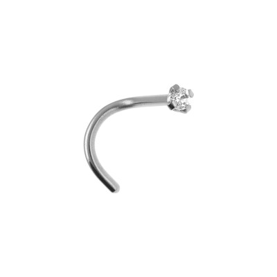 Piercing nez en acier et oxyde de zirconium