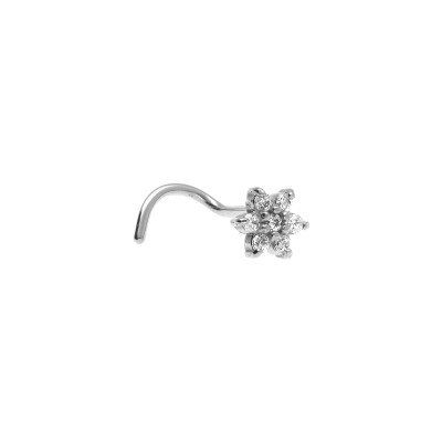 Piercing nez en acier et oxyde de zirconium