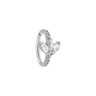 Piercing nombril en acier