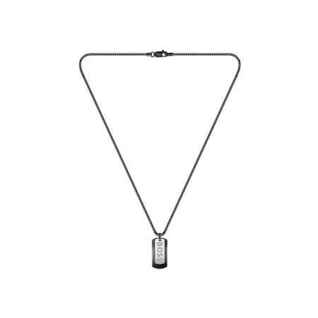 Collier BOSS Devon en acier et acier pvd