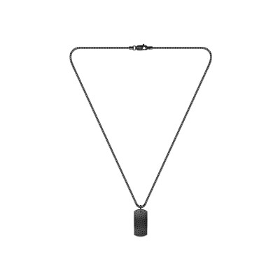 Collier BOSS Devon en acier et acier pvd