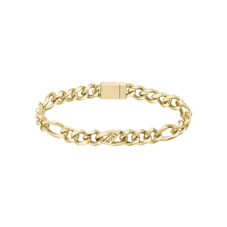 Bracelet BOSS Rian en métal doré, taille M