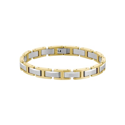 Bracelet BOSS Nolan en acier et acier doré