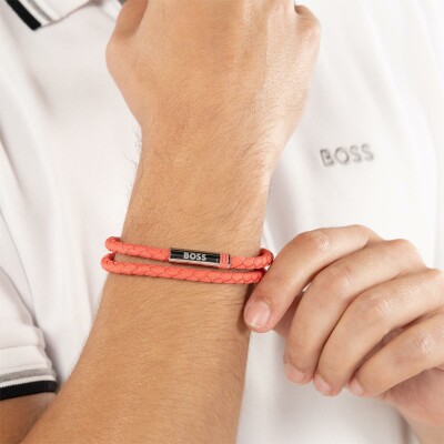 Bracelet BOSS Ares Summer en cuir