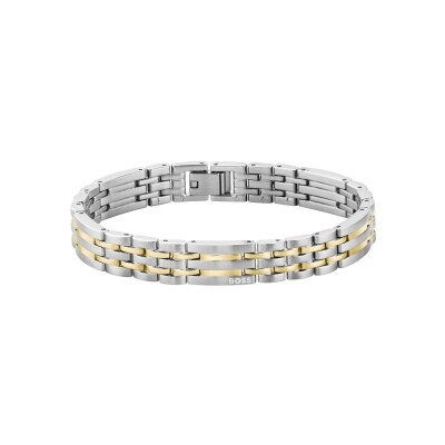 Bracelet BOSS Wesley en acier et acier doré