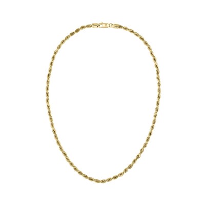 Collier BOSS Myles en acier doré