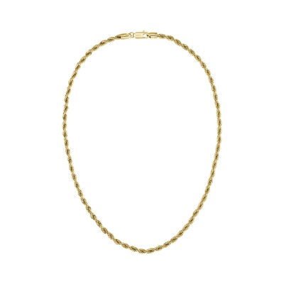 Collier BOSS Myles en acier doré
