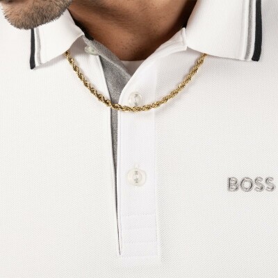 Collier BOSS Myles en acier doré