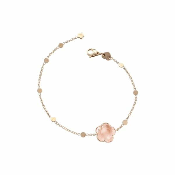 Bracelet Pasquale Bruni Bon Ton en or rose et quartz rose