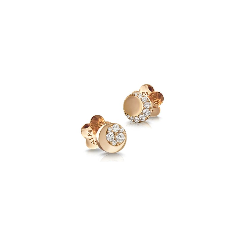 Pasquale Bruni Luce earrings in rose gold and diamonds