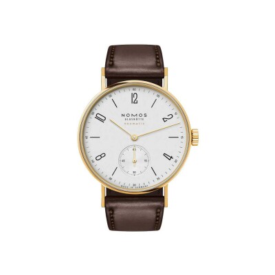 Montre NOMOS Glashütte Tangente gold neomatik doré