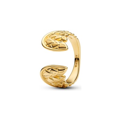 Bague Marvel x Pandora Ailes de Thor en métal doré, taille 52