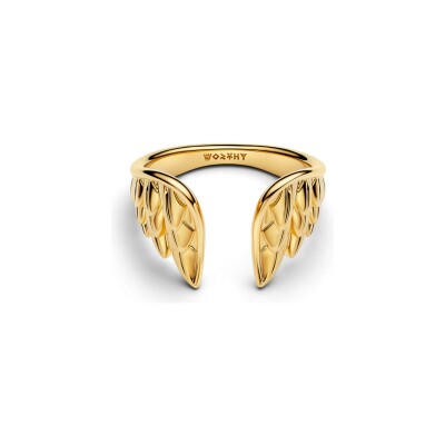 Bague Marvel x Pandora Ailes de Thor en métal doré, taille 50