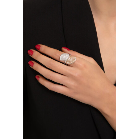 Bague Pasquale Bruni Aleluia en or blanc et diamants