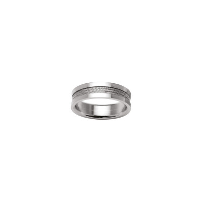 Bague en acier, taille 62