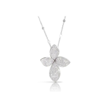 Pasquale Bruni Giardini Segreti necklace, white gold and white diamonds