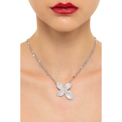 Collier Pasquale Bruni Giardini Segreti en or blanc et diamants blancs