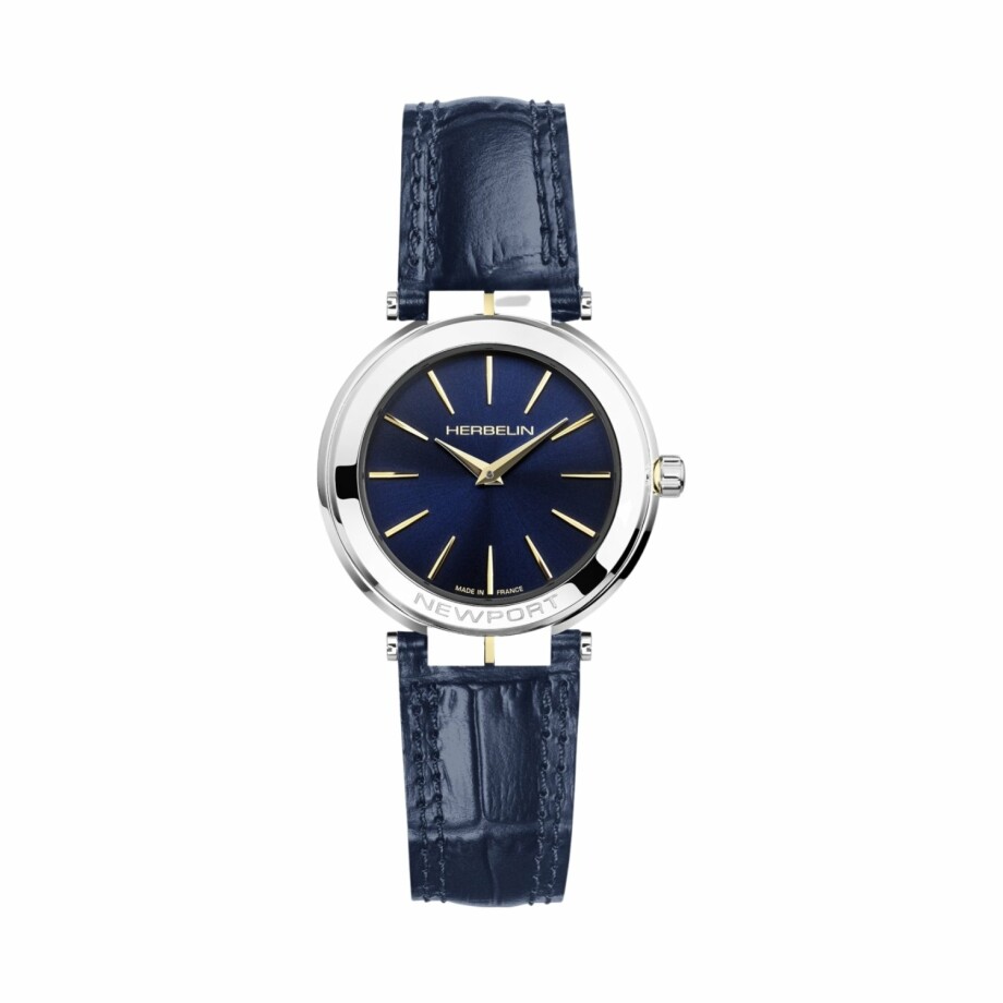 Michel Herbelin Newport Slim 16922/T15BL watch