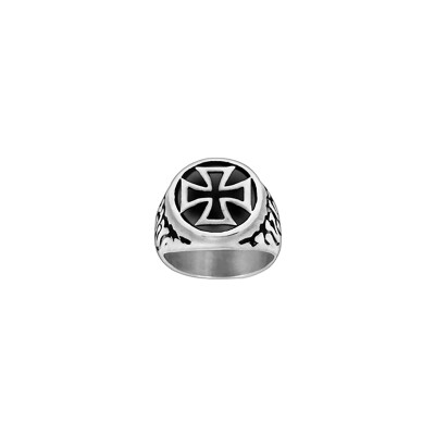 Bague des templiers en acier