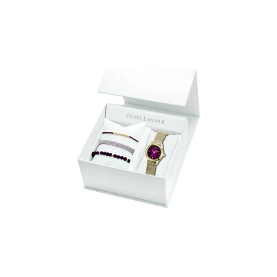 Coffret de montre Pierre Lannier Pya 169D552 et bracelets