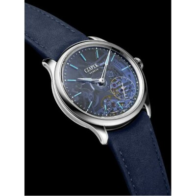 Czapek Promenade Transparencies Aqua Blue watch