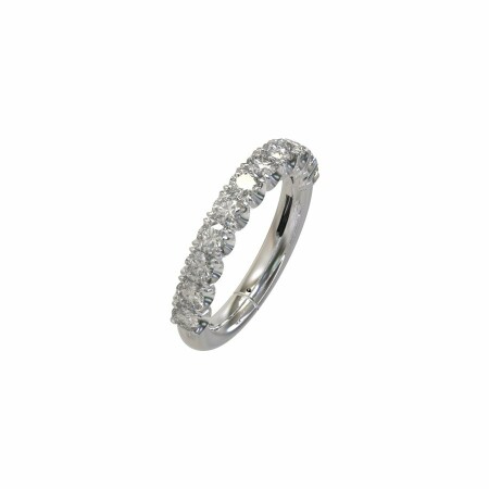 Alliance extensia en or blanc et diamants de 0.5ct