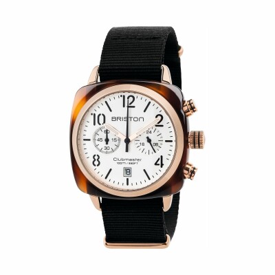 Montre Briston Clubmaster Classic Chrono Date Acétate