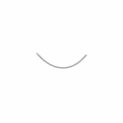Chaîne gourmette 4mm acier 55cm