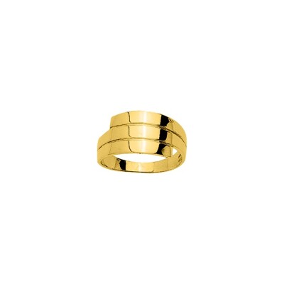 Bague fantaisie en or jaune