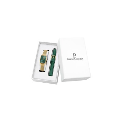 Coffret de montre Pierre Lannier Ariane 172F572 et bracelet supplémentaire